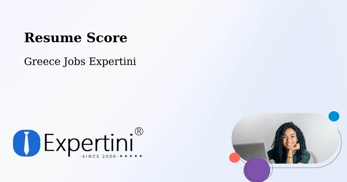 Resume Score & Job Description Match Tool – Álli Meriá - Greece Jobs Expertini